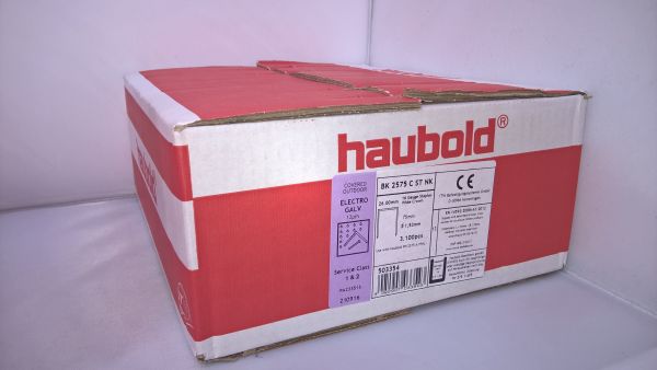 Haubold Klammern BK 2575 CNK/H - 3100 Stück