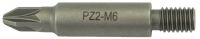 Bit Magazinschrauber Holzher M6 Pozi Drive PZ-2 Bit Magazinschrauber Holzher M6 Pozi Drive PZ-2