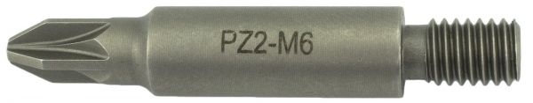 Bit Magazinschrauber Holzher M6 Pozi Drive PZ-2