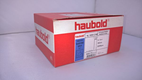 Haubold Klammern KL 535 CNK/H - 5000 Stück