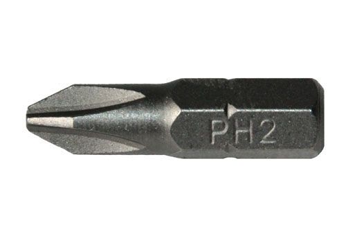 Bit 25 mm Philips PH-2 1/4"